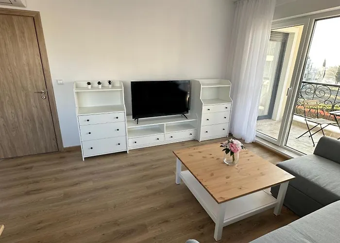 Cosy With Sea View In Complex Panorama Apartman Csernomorec
